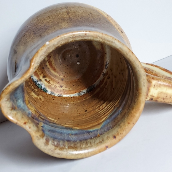 Vintage Handmade Studio Pottery Pitcher Vase - Picture 6 of 6